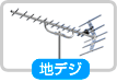地デジアンテナ